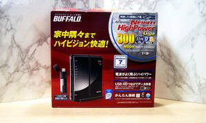 【BUFFALO】 無線LAN親機 バッファロー 無線LANルーター WZR-HP-G300NH/U