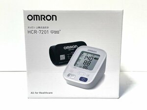 【未使用品】OMRON オムロン　上腕式血圧計　HCR-7201