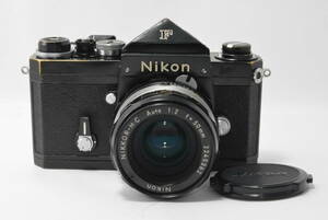 ★並品★ニコン NIKON F アイレベル 692万台 後期 ブラック 50mm F2