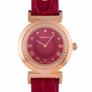 ヴェルサーチ Versace P5Q80D800S800 レッド文字盤 新品 腕時計 レディース