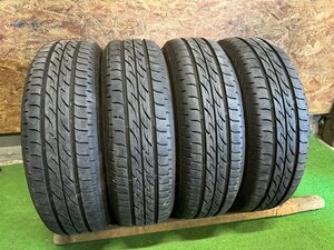 165/65R14 BRIDGESTONE NEXTRY 2021年製 バリ山 夏タイヤ 4本セット H