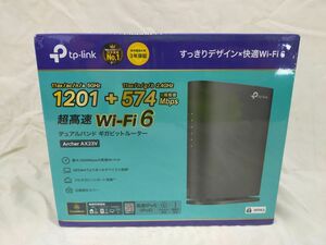 Ffg_01A_0293_ TP-Link WiFi ルーター 無線LAN WiFi6 AX1800 規格 1201 + 574Mbps WPA3 EasyMesh Archer AX23V シュリンク未開封