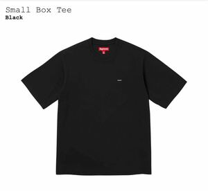 XL supreme small box tee tシャツ BLACK 黒 24ss