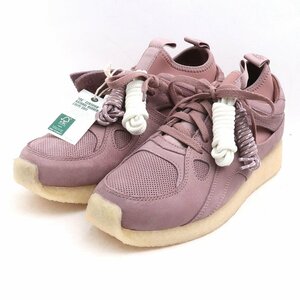 未使用 27.0cm CLARKS 8th St by Ronnie BREACON FIEG スニーカー パープル 26166667 クラークス ロニーファイグ フォー ブリーコン