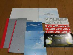 2003年－2015年東京モーターショー 三菱パンフレット8冊組