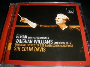 エルガー エニグマ変奏曲 ヴォーン・ウィリアムズ 交響曲 6 コリン・デイヴィス バイエルン放送 Elgar Enigma Vaughn Williams C Davis