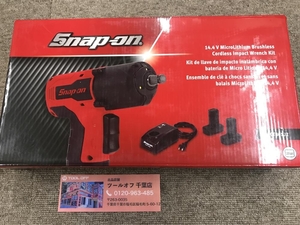 008●未使用品・即決価格●スナップオン 14.4V 3/8コードレスインパクトレンチ CT861J2