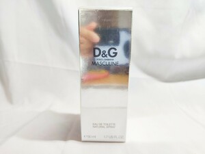 【未開封】【送料無料】ドルチェ&ガッバーナ マスキュリン オードトワレ EDT 50ml DOLCE & GABBANA D&G MASCULINE オーデトワレ