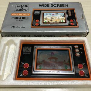 任天堂ゲームウォッチ／ファイア アタック ID-29 Nintendo GAME&WATCH／MULTI SCREEN／FIRE ATTACK ★★箱付き