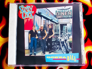 即決【日本盤 CD】STRAY CATS ストレイ キャッツ 1990年発売『ごーいん DOWN TOWN』 Gonna Ball ネオロカ ロカビリー