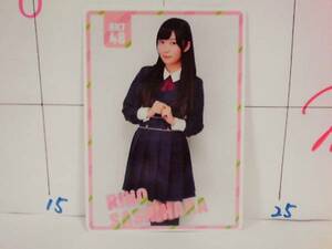 HKT48/指原莉乃/さしこ/さっしー/桜みんなで食べたCD限定カード/制服姿/AKB48