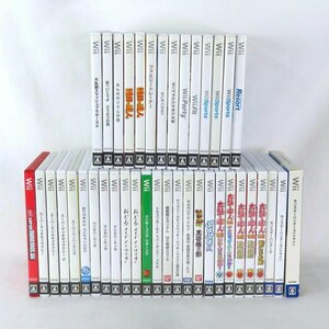 1円【ジャンク】 /Wiiソフト 40本セット/81