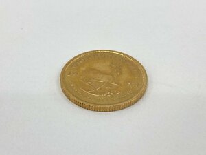 K22　南アフリカ共和国　クルーガーランド金貨　1/10oz　1984　総重量3.4g【CEAH6011】