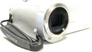 SONY デジタルHDビデオカメラレコーダー「HDR-CX390」(プレミアムホワイト)(中古品)