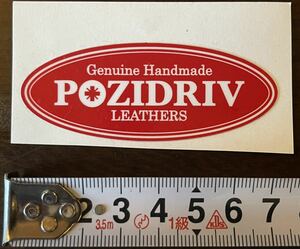 POZIDRIV leathers ステッカー 有名　新品