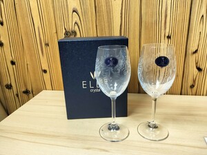★未使用　ELBE　エルベ　ワイングラス　グラス　シャンパングラス　ペア★