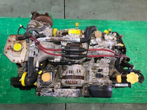 七 E型 エンジン EJ20 動画あり 保障付き インプレッサ WRX RA GC8 希少 VF22 タービン 5MT ECU EJ20KDW6HD 34292 3A32