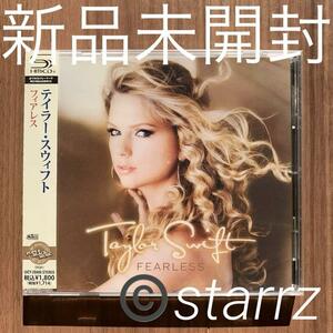 Taylor Swift テイラー・スウィフト Fearless フィアレス SHM-CD UICY-20409 新品未開封