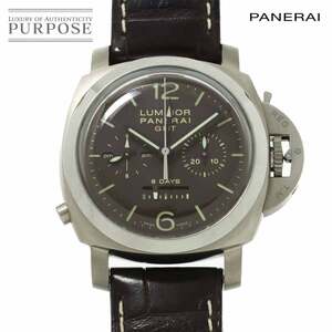 パネライ PANERAI ルミノール1950 8デイズ GMT クロノグラフ モノプルサンテ PAM00311 メンズ 腕時計 手巻き Luminor 1950 90232370