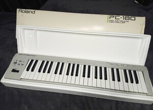 【箱／説明書／付属品付き】Roland　MIDIキーボード　 PC-180