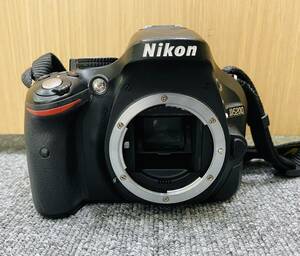 【BEF 4775】1円スタート Nikon ニコン デジタルカメラ 一眼レフ D5200 ブラック ボディ レンズ 3点 カメラ 現状品