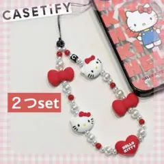 匿名発送  CASETiFY Hello Kitty  ハローキティ ストラップ