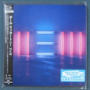 ★新品・紙ジャケ・SHM-CD★　NEW　/　ポール・マッカートニー