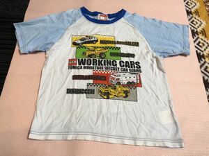 トミカ　半袖Tシャツ 120センチ　トップス　キッズ　ジュニア　男の子