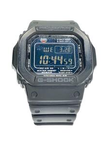 CASIO◆クォーツ腕時計・G-SHOCK/デジタル/ラバー/BLK/BLK