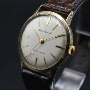 SEIKO MARVEL セイコー マーベル 手巻き 14033 19石 14KGFケース ラウンド 筆記体ロゴ 鶴マーク 1958年製造 ビンテージ メンズ腕時計