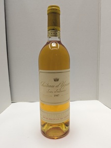 1987年 シャトー・ディケム 格付け特別第1級 ソーテルヌ 白ワイン 甘口フルボディ 750ml