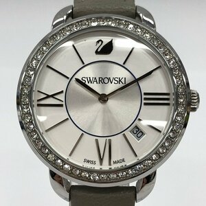 SWAROVSKI スワロフスキー 腕時計 5095944 クオーツ ベルト・箱付き 不動品【CEAL0007】