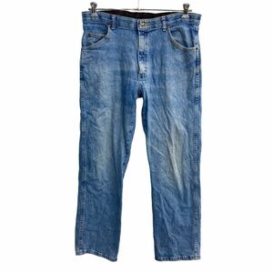 Wrangler デニムパンツ W36 ラングラー レギュラーフィット ビッグサイズ ブルー 古着卸 アメリカ仕入 2307-1173