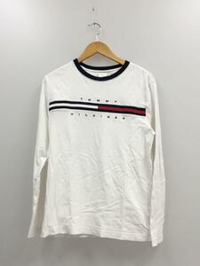 TOMMY HILFIGER◆長袖Tシャツ/M/-/無地/C8378A9736