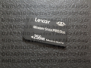 Lexar メモリースティック PRO Duo 256MB 即決 送料無料