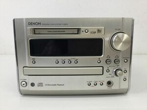 ●代TW363-100　DENON デノン システムコンポ D-ME33 CD MDコンポ 04年製