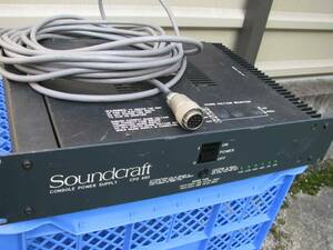 Soundcraft CPS450 パワーサプライ ケーブル・取説（コピー）付 中古