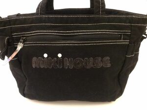 mikiHOUSE 90s vintage original TOTE BAG / ミキハウス ロゴ トートバッグ キャンバス ツールバッグ ショルダー付き 90年代 日本製 メンズ