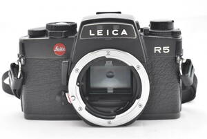 ★完動品★ LEICA ライカ R5 ブラック 一眼フィルムカメラボディ (t7660)