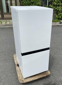 §展示品【ハイセンス / Hisense 2ドア冷凍冷蔵庫 2023年製 HR-D13E3W ホワイト 135L 右開き コンパクトボディ】一人暮らし P04162