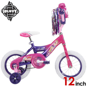 12インチ ディズニー プリンセス 子供 キッズ ジュニア用 自転車 子ども 補助輪付 Huffy 22450