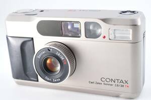 CONTAX コンタックス T2 シルバー コンパクトフィルムカメラ 動作確認済 #654