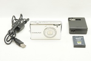 【適格請求書発行】Nikon ニコン COOLPIX S640 コンパクトデジタルカメラ シルバー【アルプスカメラ】240411g