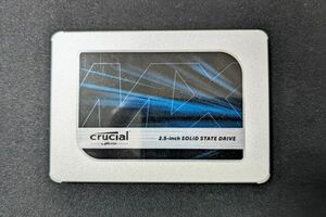 Crucial（クルーシャル）製 SSD CT500MX500SSD1 500GB 2.5インチ SATA600 1713時間使用