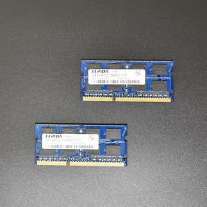 当日発送 Mac対応 メモリ ELPIDA DDR3 2GB×2枚 PC3-10600S FBJ21UE8BFU0-DJ-F 中古品Y