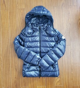 モンクレール【美品】BADY ダウンジャケット サイズ00 ネイビー ジャパンタグ MONCLER