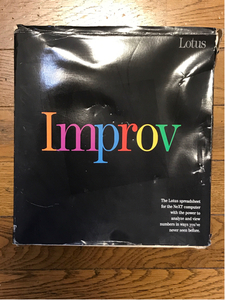 ロータス インプルーブ Lotus Improv for NeXTSTEP