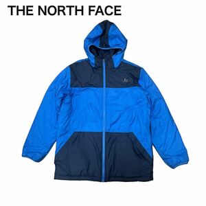THE NORTH FACE ノースフェイス ナイロンジャケット リバーシブル ブルー青 マウンテンパーカー XL