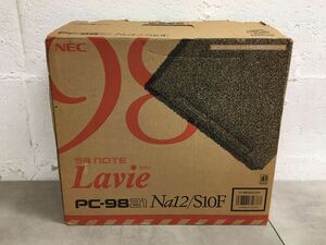 m0411-20★NEC パーソナルコンピュータ　PC-9821Na12/S10F 本体・アダプタPC-9821NA-U01 箱入り　現状品