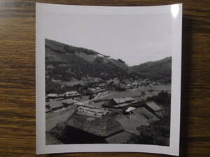 古写真　歴史資料　1949年9月長崎県長崎市　長崎カトリック教会からの眺め　写真裏撮影年月日と英文　訳すると　